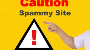 Caution: Spammy Site