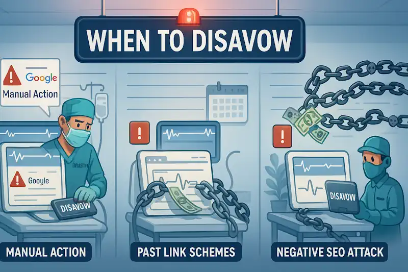 When to Disavow Backlnks